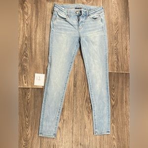 American Eagle skinny jeans.